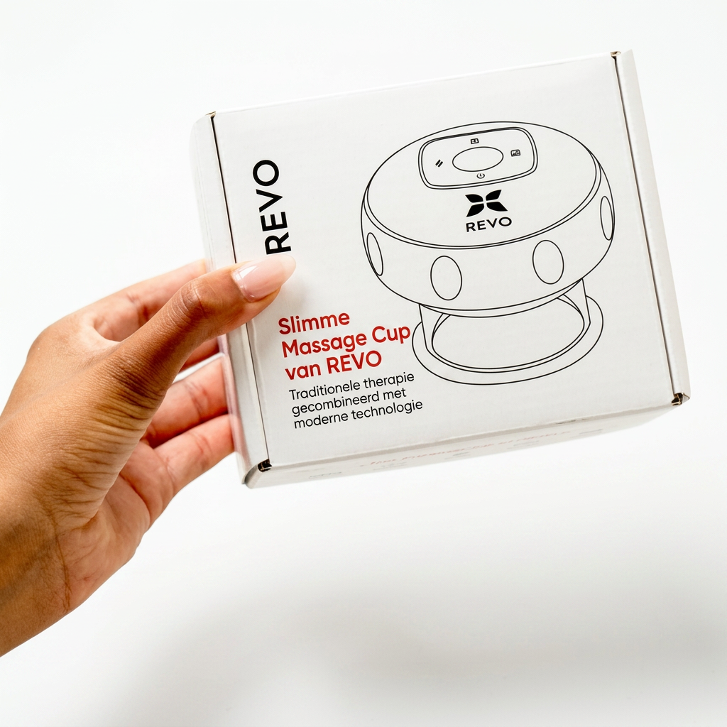 REVO™ | Red Light Cupping Therapie Massager met Warmtefunctie