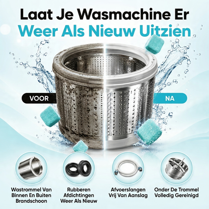 FreshGuard™ Professionele Wasmachinereiniger