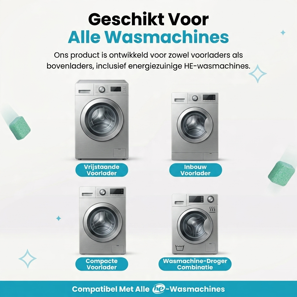 FreshGuard™ Professionele Wasmachinereiniger