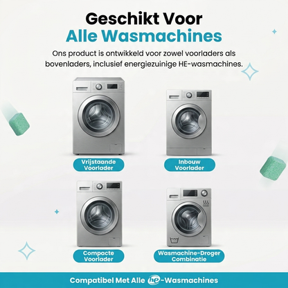 FreshGuard™ Professionele Wasmachinereiniger