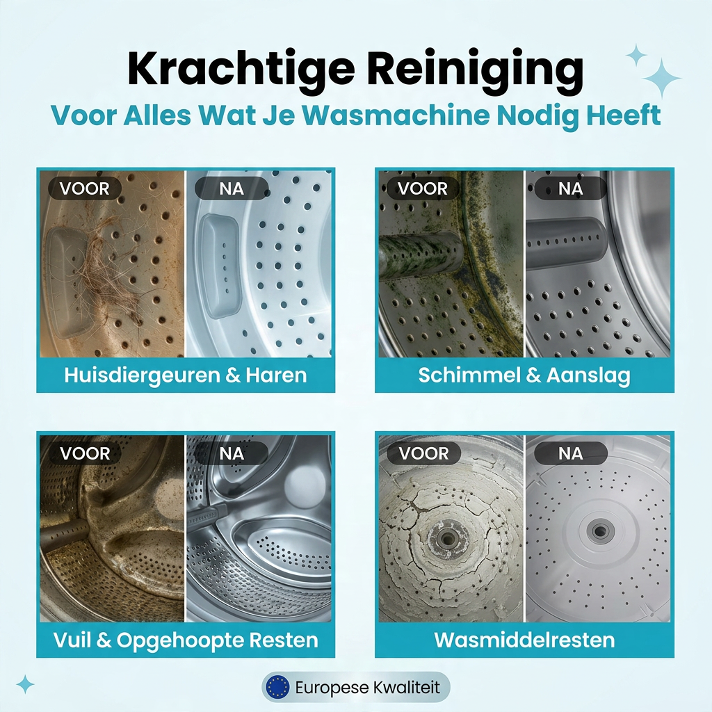 FreshGuard™ Professionele Wasmachinereiniger