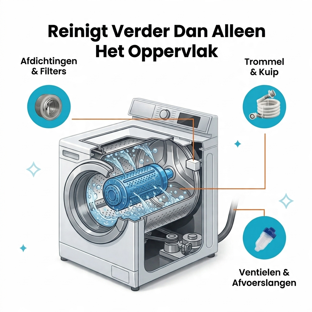 FreshGuard™ Professionele Wasmachinereiniger