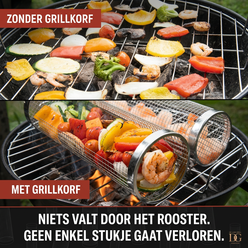 GrillPro™ Hoogwaardige Grillmand van Topkwaliteit