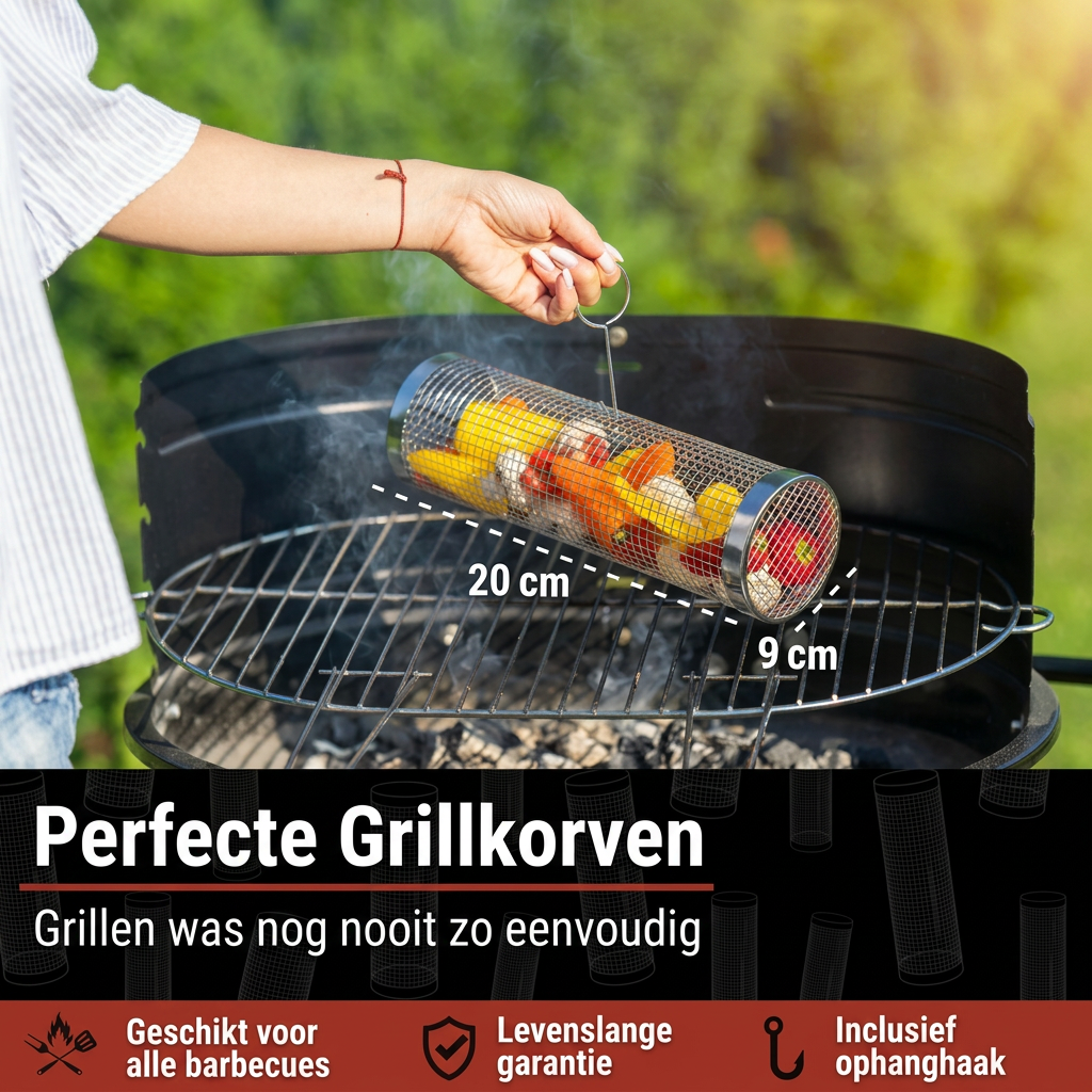 GrillPro™ Hoogwaardige Grillmand van Topkwaliteit