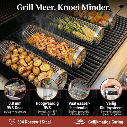 GrillPro™ Hoogwaardige Grillmand van Topkwaliteit