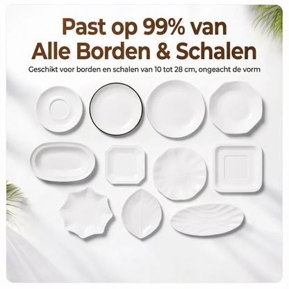 HeatGuard™ Aluminium Warmtebeschermers – Zonder Plastic