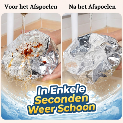 HeatGuard™ Aluminium Warmtebeschermers – Zonder Plastic