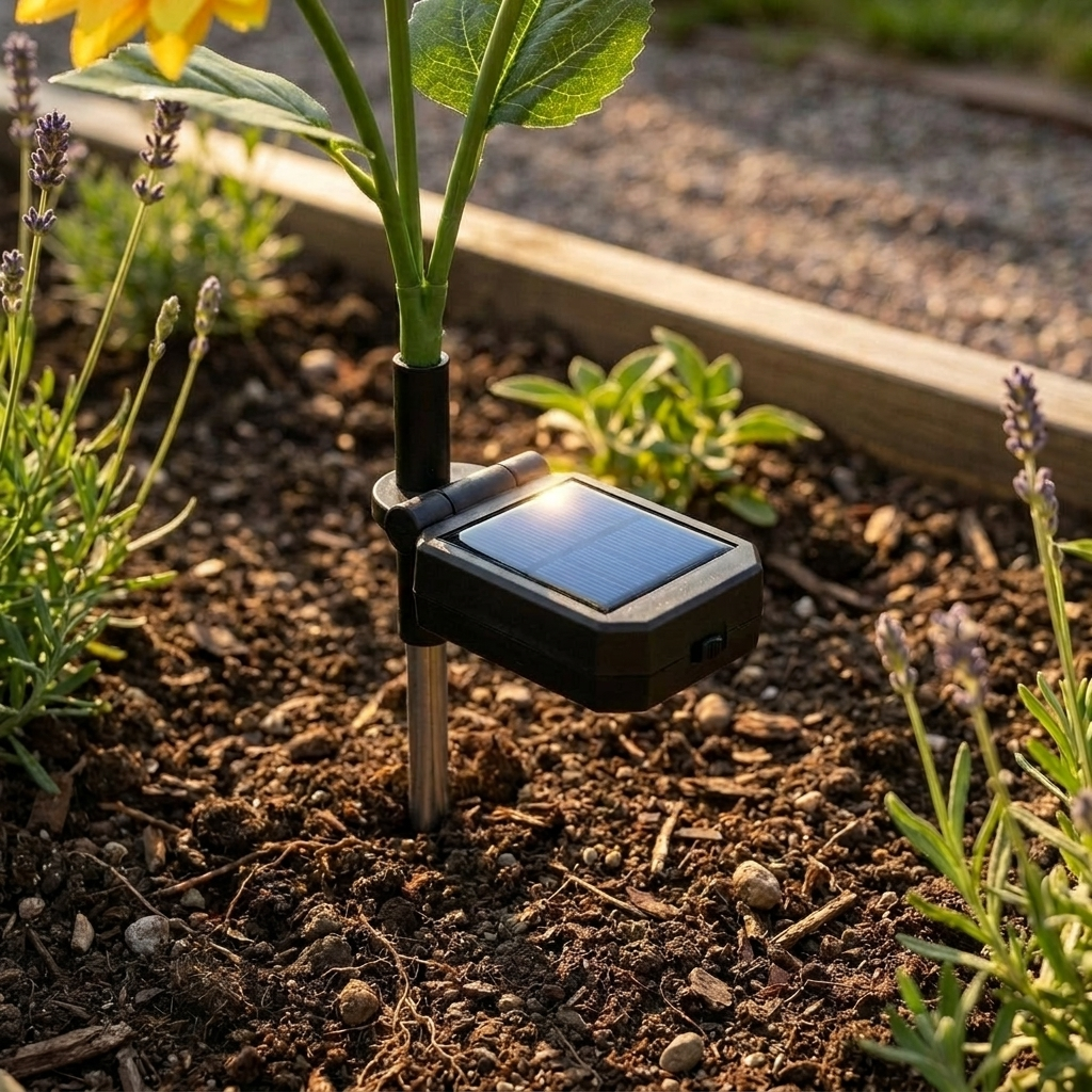 FloraSunflower™ Zonne‑energie Tuinlamp met Bloemdesign