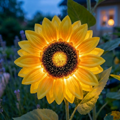 FloraSunflower™ Zonne‑energie Tuinlamp met Bloemdesign