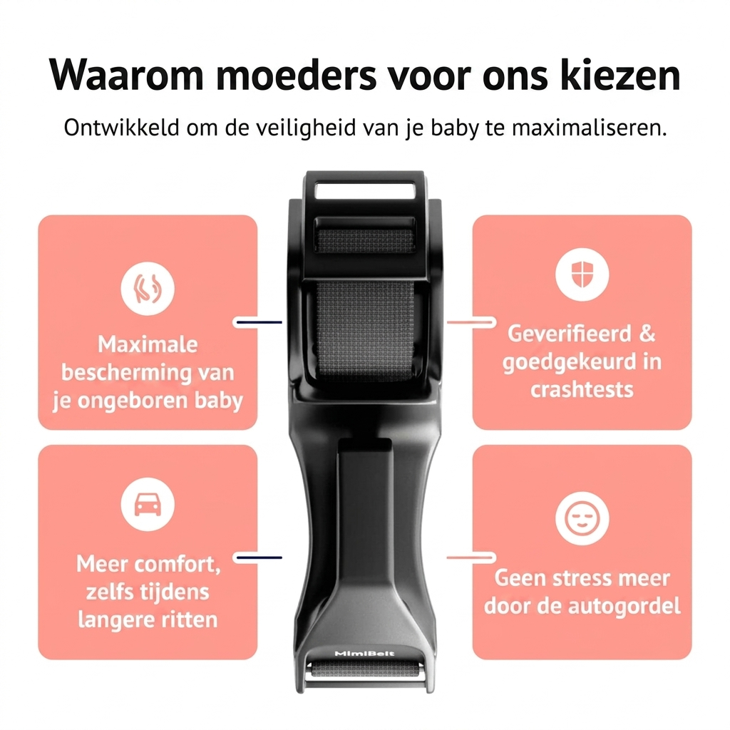 MamaSafe™ Comfortabele Zwangerschap Autogordel