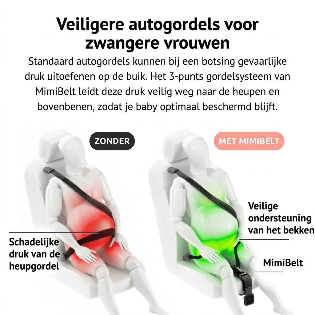 MamaSafe™ Comfortabele Zwangerschap Autogordel