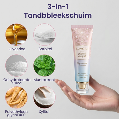 Lumora™ | Whitening Tandpasta voor Stralend Witte Tanden