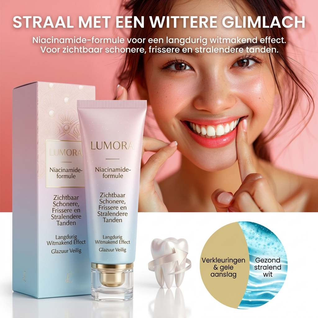 Lumora™ | Whitening Tandpasta voor Stralend Witte Tanden