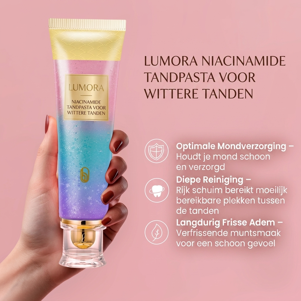 Lumora™ | Whitening Tandpasta voor Stralend Witte Tanden