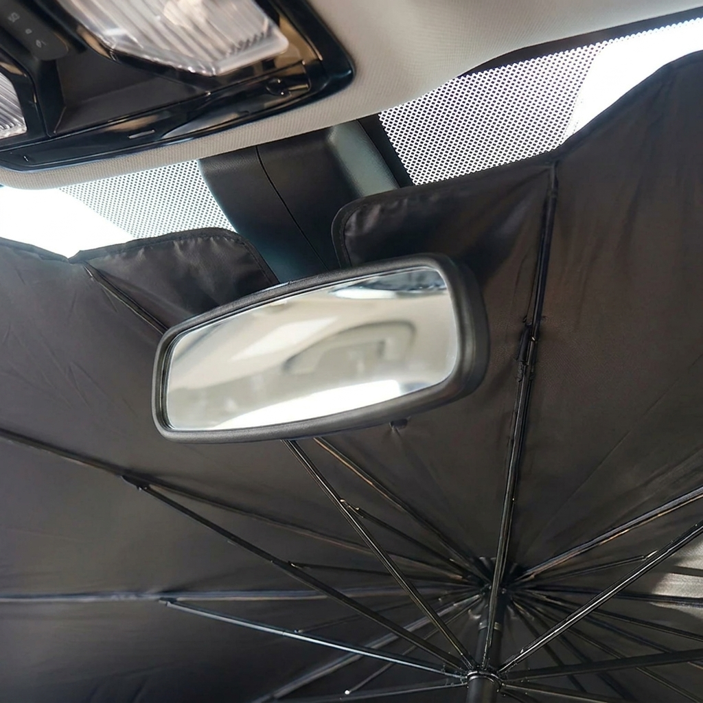 SunGuard™ Opvouwbare Zonbescherming voor Koele Auto