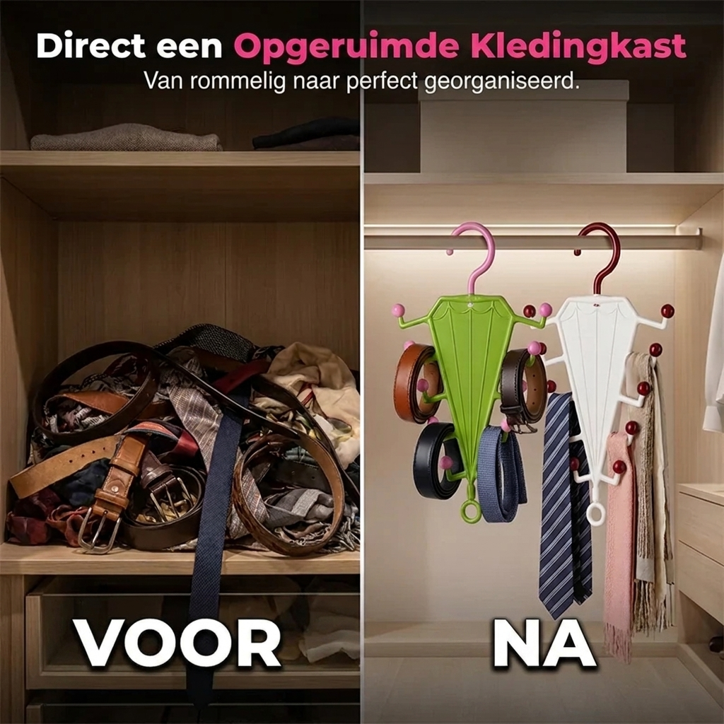 SpaceFold™ Ruimtebesparende V‑Vormige Kledinghanger