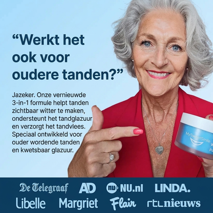 SweetSmile|  Tandpoeder voor Natuurlijk Wittere Tanden
