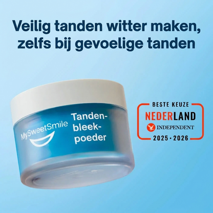 SweetSmile|  Tandpoeder voor Natuurlijk Wittere Tanden