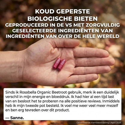 Rosabella™ Rode Biet Capsules voor Vitaliteit