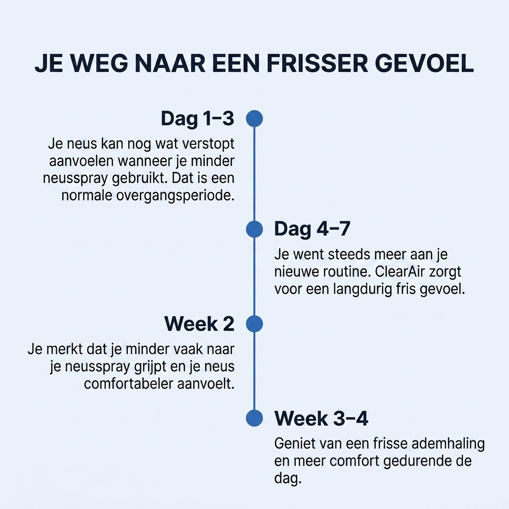 ClearAir™ Neusinhaler voor Vrijere Ademhaling
