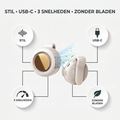 CoolBreeze™ Mini Airco tegen Zomerse Warmte