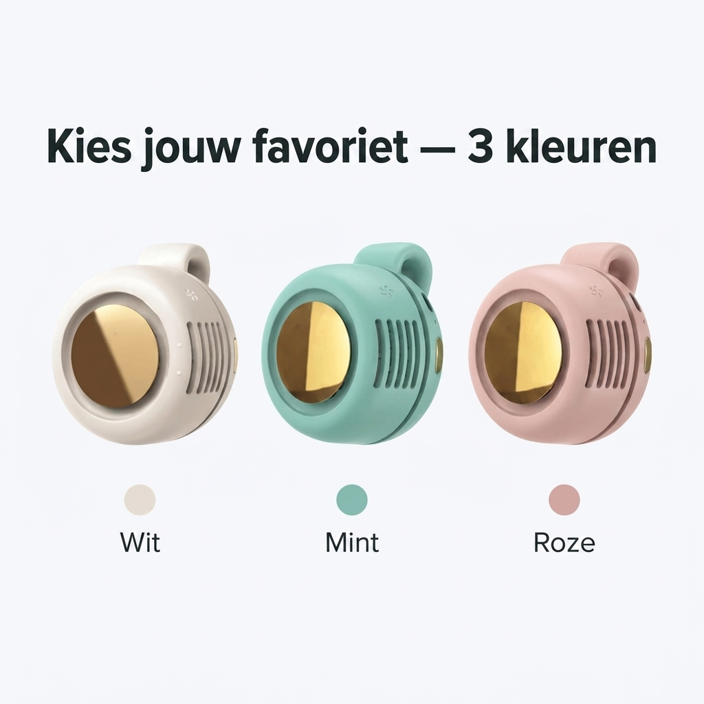 CoolBreeze™ Mini Airco tegen Zomerse Warmte