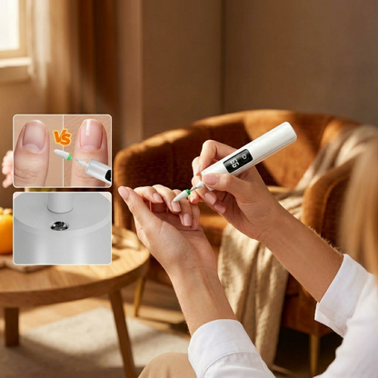 NailPro™ Professionele LED Elektrische Nagelvijl