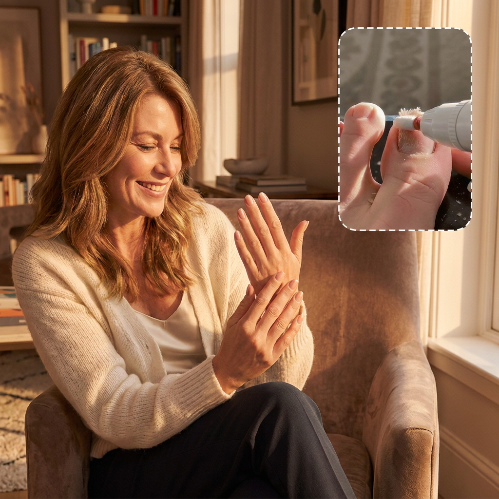 NailPro™ Professionele LED Elektrische Nagelvijl