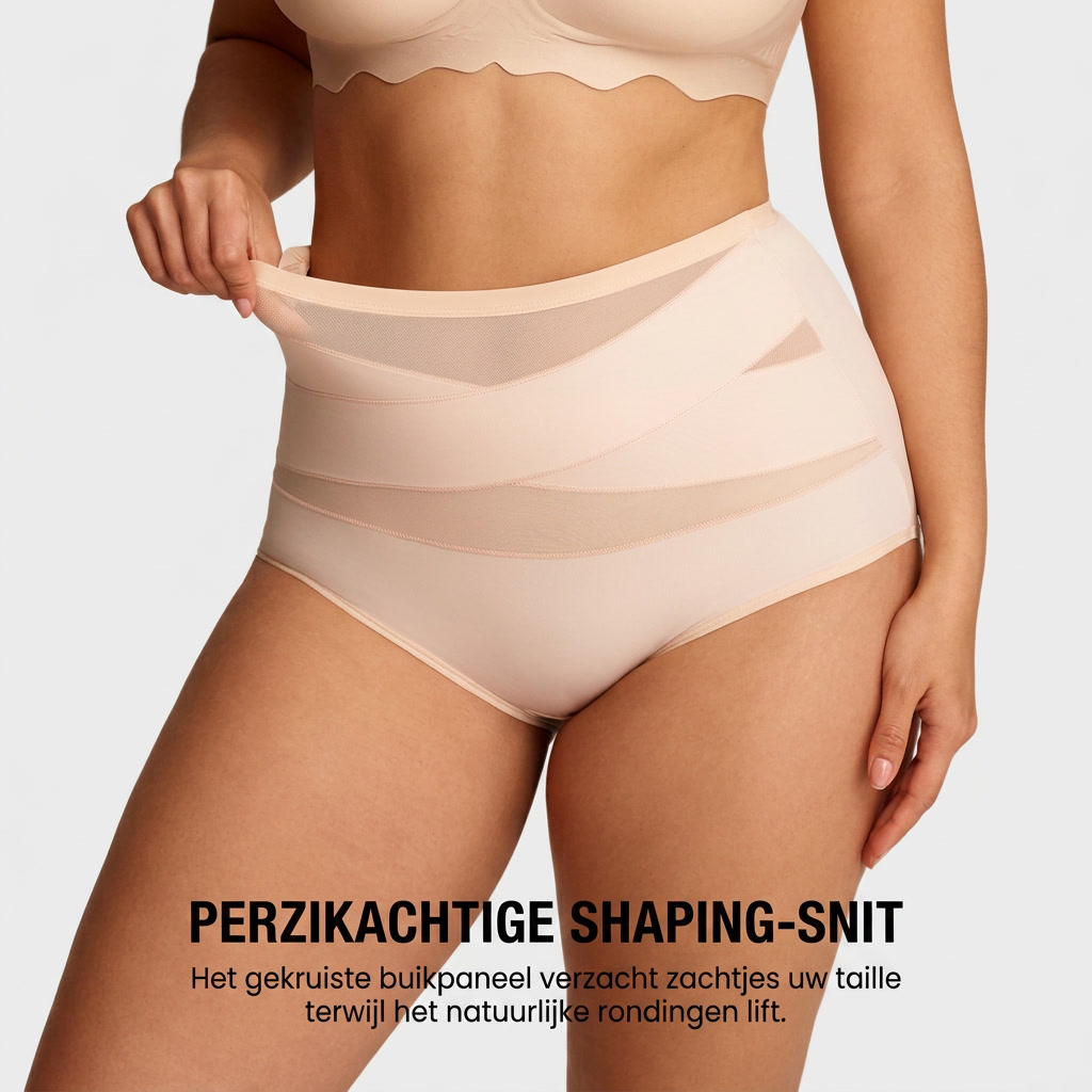Curvella™ Plus Size Hoge Taille Corrigerende Slip