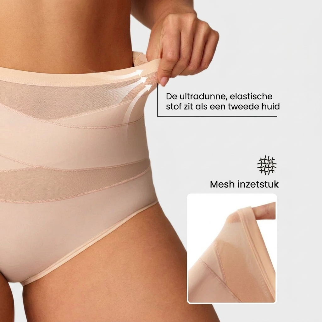 Curvella™ Plus Size Hoge Taille Corrigerende Slip