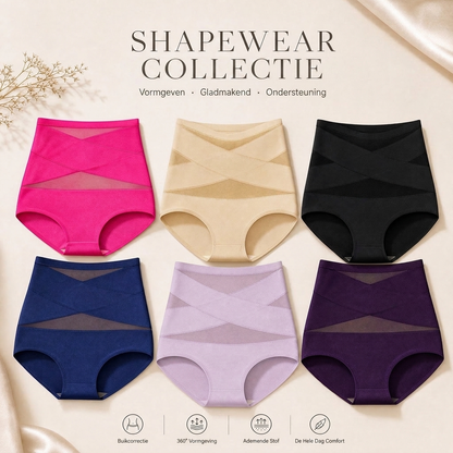 Curvella™ Plus Size Hoge Taille Corrigerende Slip