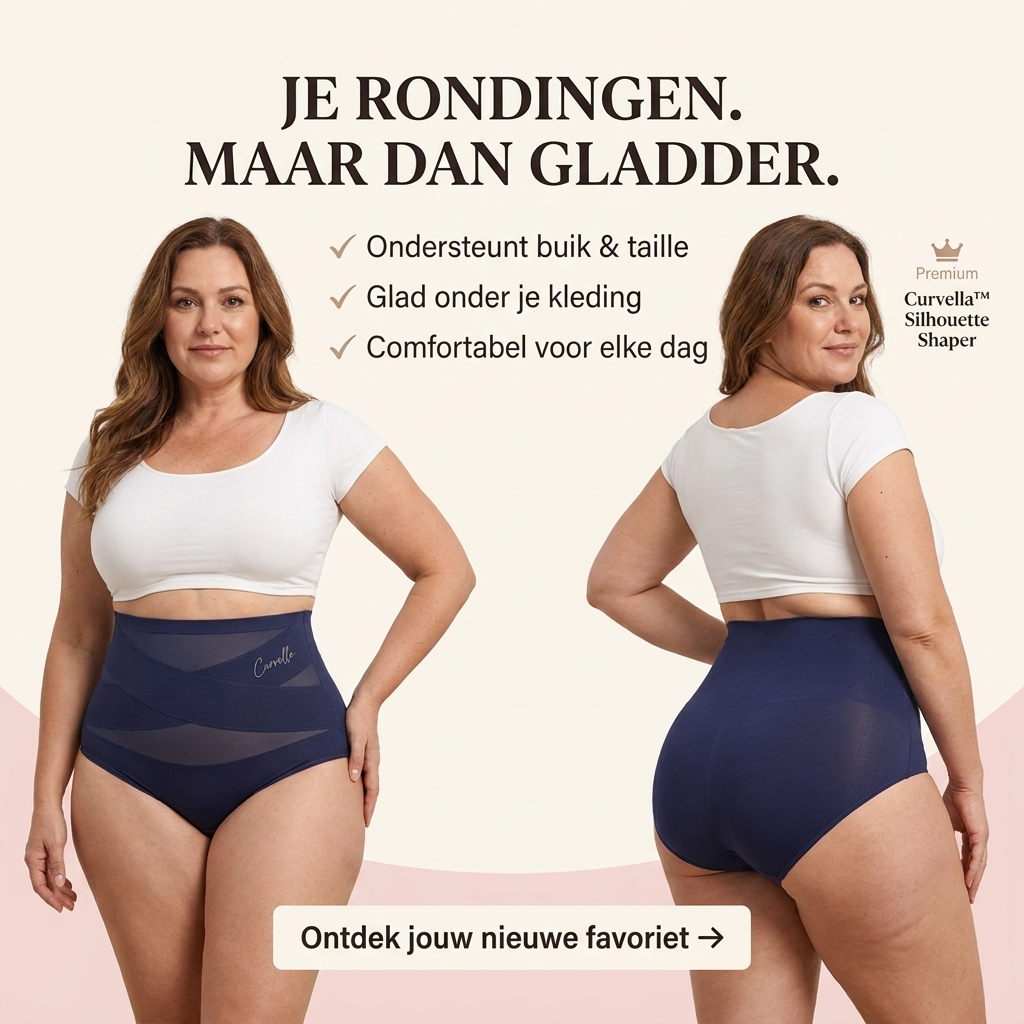Curvella™ Plus Size Hoge Taille Corrigerende Slip