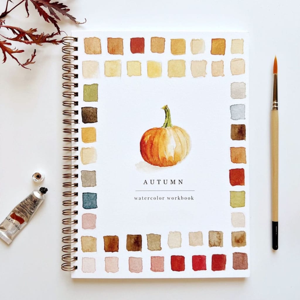 Aquarelverf werkboek