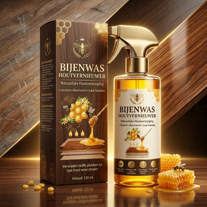 LumiWax™ Microcellulaire Bijenwas Houtverzorgingsspray