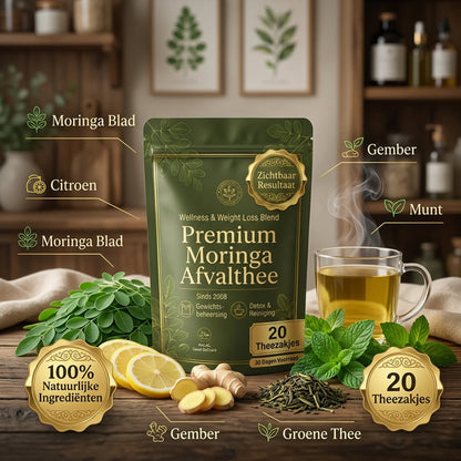 Moringa Afval Thee • Zichtbaar resultaat