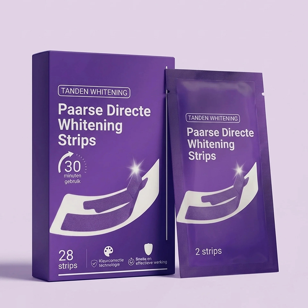 Paarse Whitening Strips