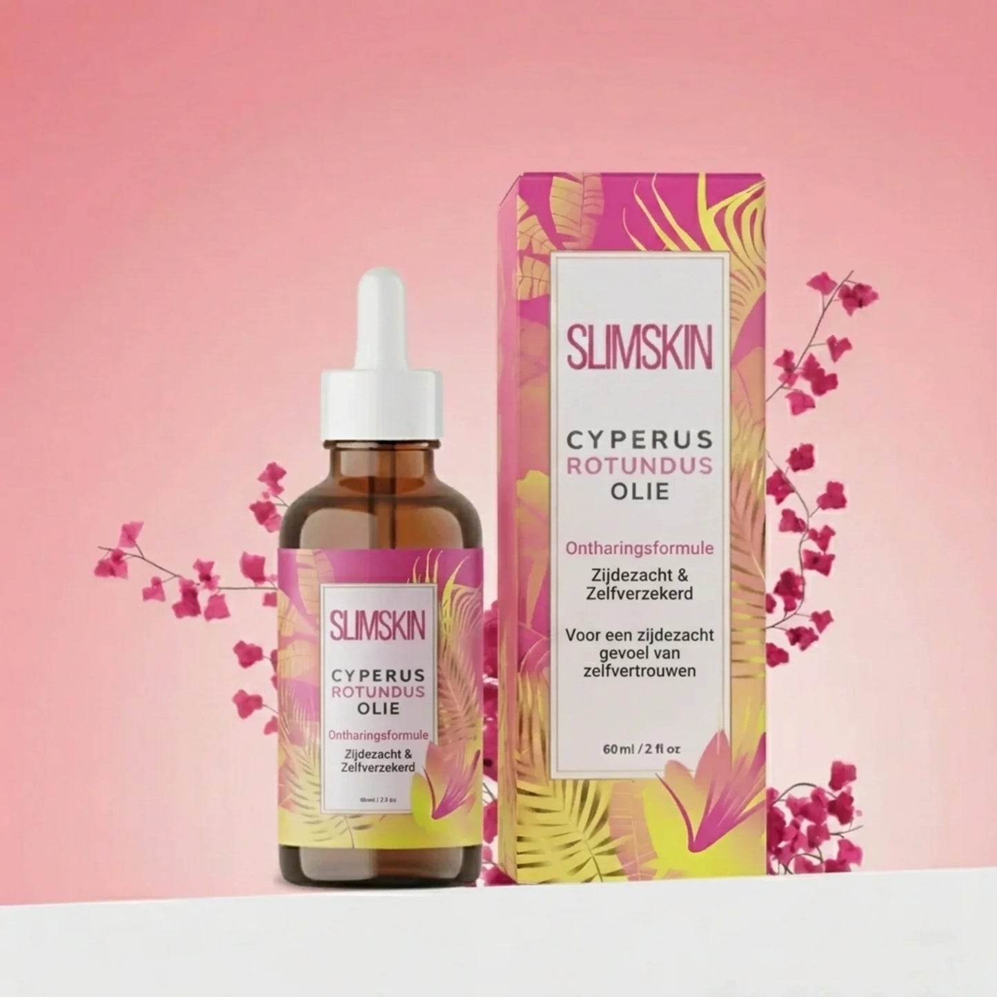 SlimSkin Cyperus Oil | Zijdezachte huid, zonder scheren