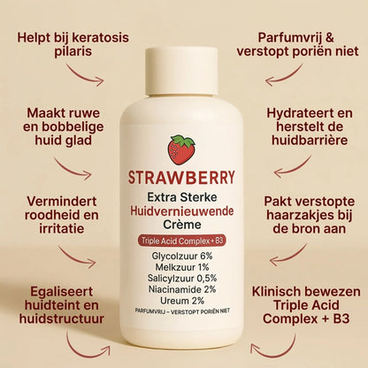 Strawberry™ Huidvernieuwende Crème