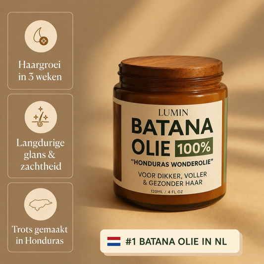 Lumin | Batana Haargroei Olie  • Zichtbaar resultaat