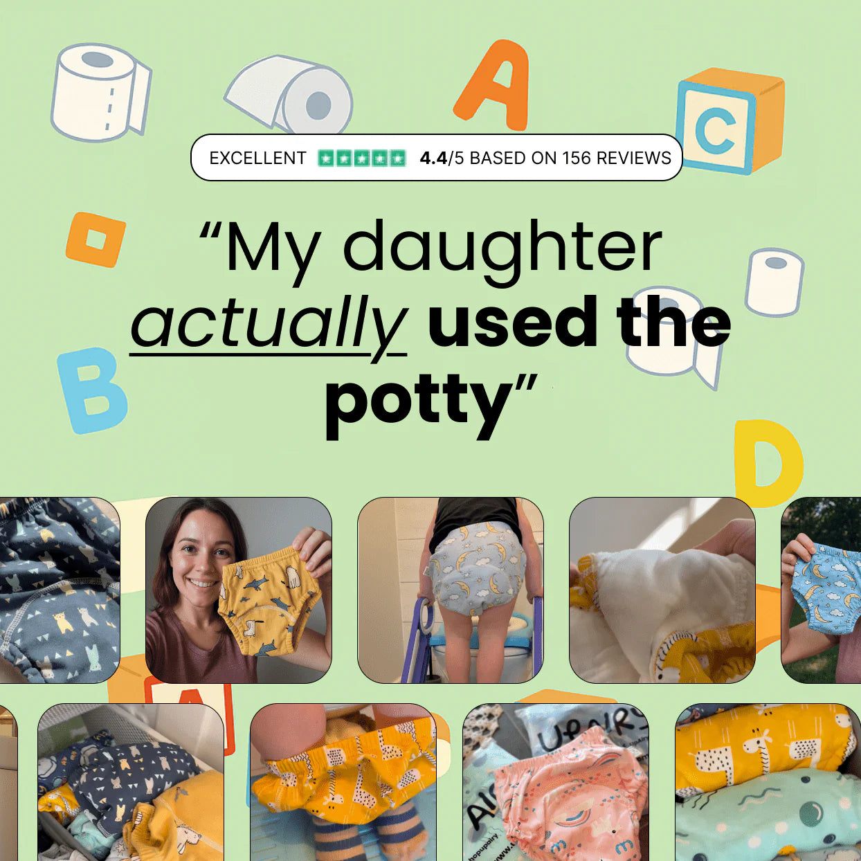 Zindelijkheids ondergoed