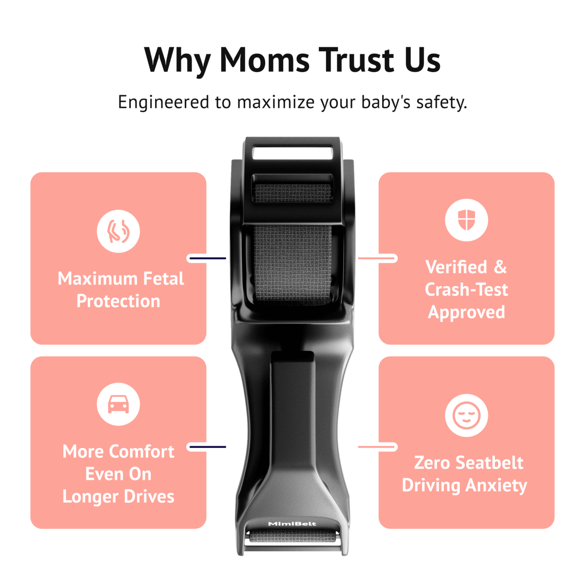 MamaSafe™ Comfortabele Zwangerschap Autogordel