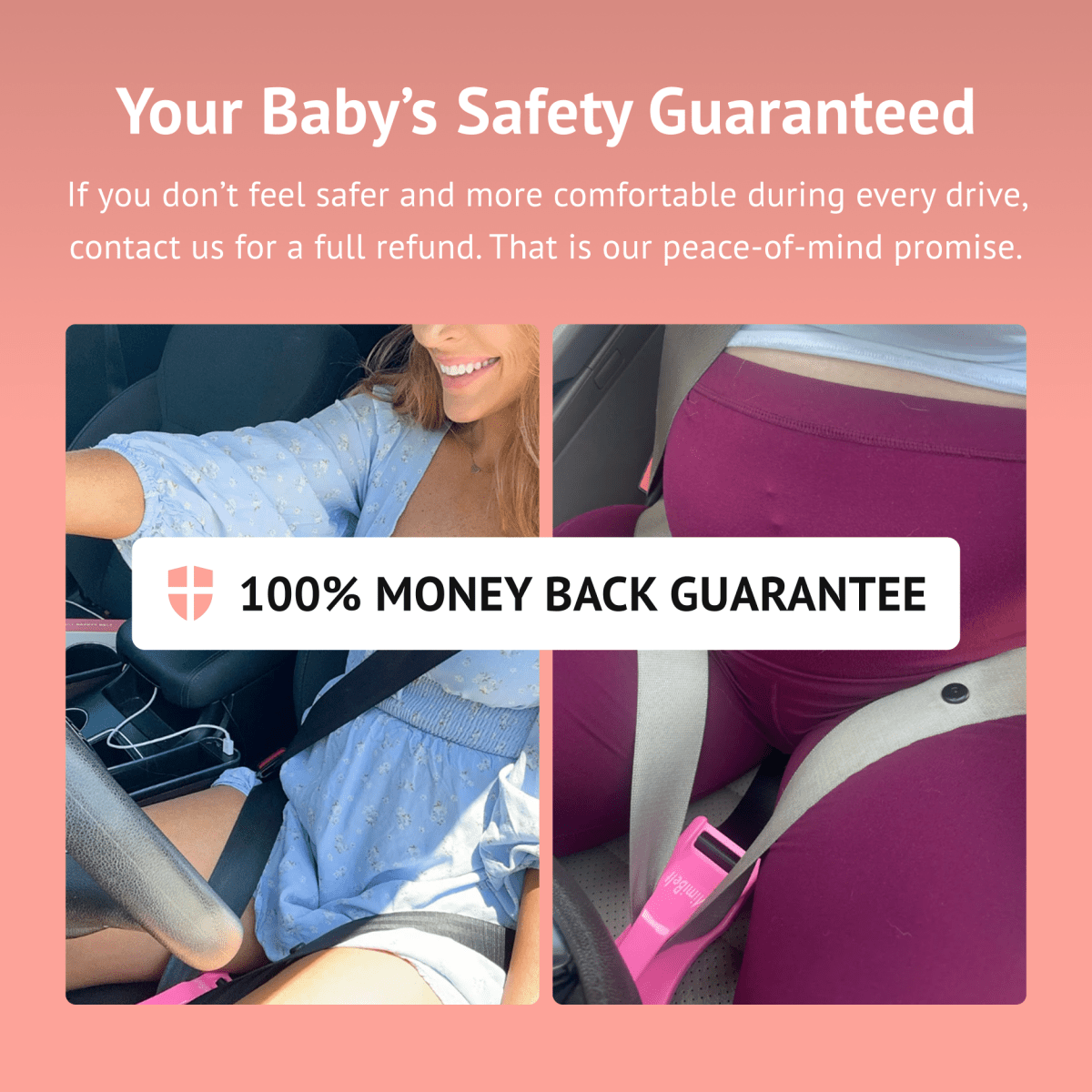 MamaSafe™ Comfortabele Zwangerschap Autogordel