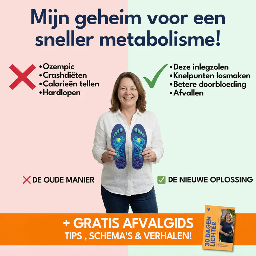 Slimstep™ |  Orthopedische zolen voor een versneld metabolisme