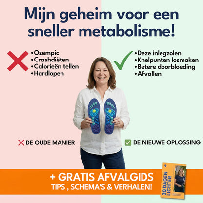 Slimstep™ |  Orthopedische zolen voor een versneld metabolisme