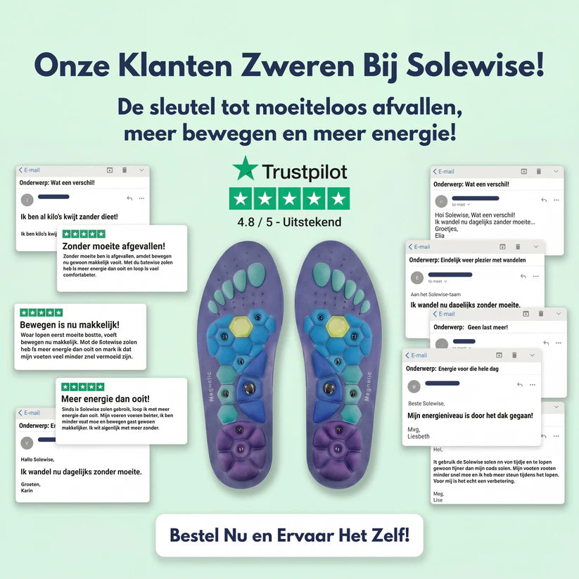 Slimstep™ |  Orthopedische zolen voor een versneld metabolisme