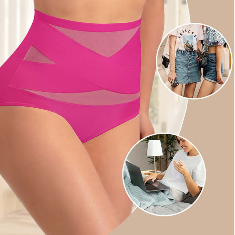 Curvella™ Plus Size Hoge Taille Corrigerende Slip