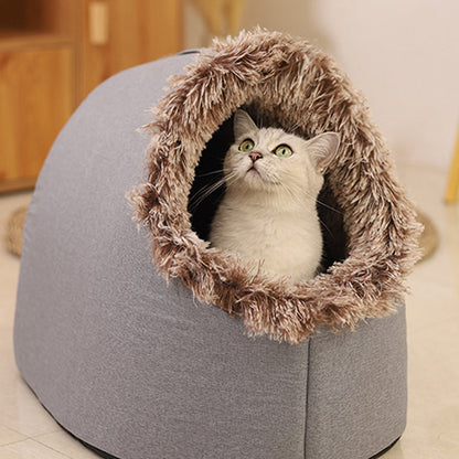 SnugNest™ – Warm Huisdierbed