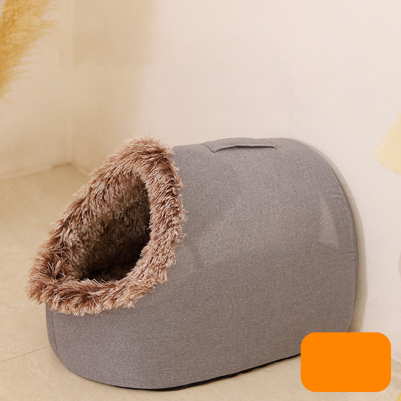 SnugNest™ – Warm Huisdierbed