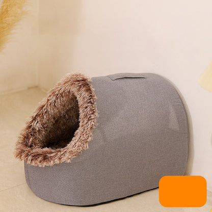 SnugNest™ – Warm Huisdierbed