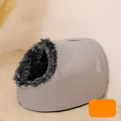 SnugNest™ – Warm Huisdierbed